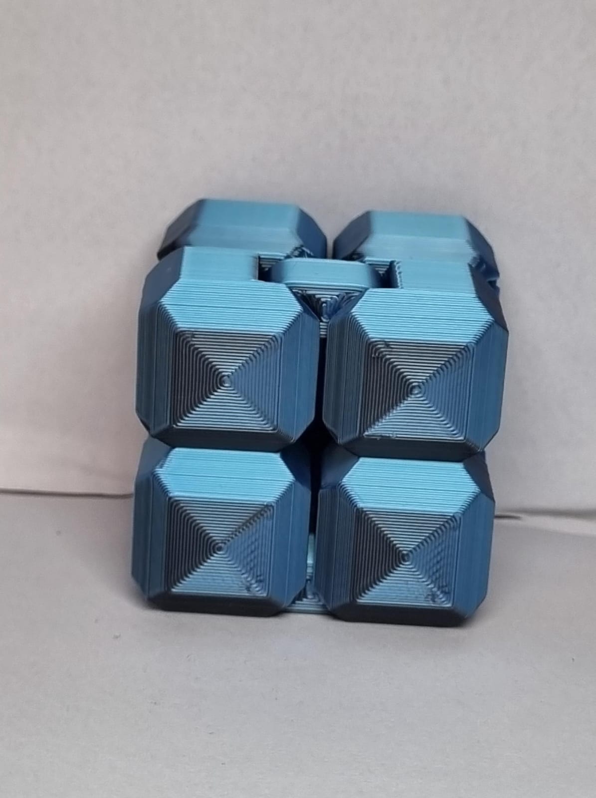 Brinquedo Sensorial Cubo Magico Infinito 3d Fidget Anti Stress E Ansiedade — peça 3D de Maker 3dfabX