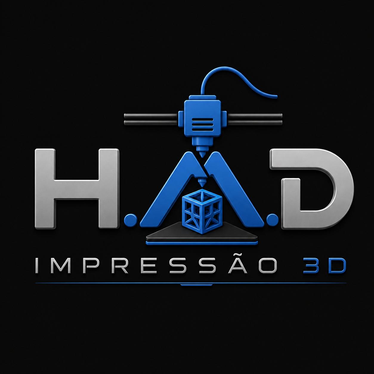 Logo de H.A.D IMPRESSÃO 3D