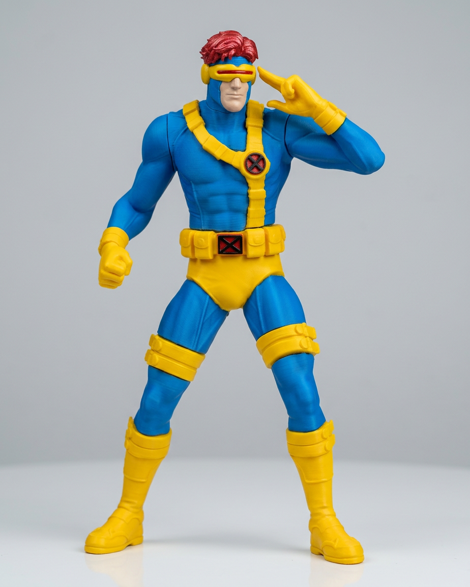 Boneco Cyclops - Impressão 3d — peça impressa em 3D por Maker 3dfabX