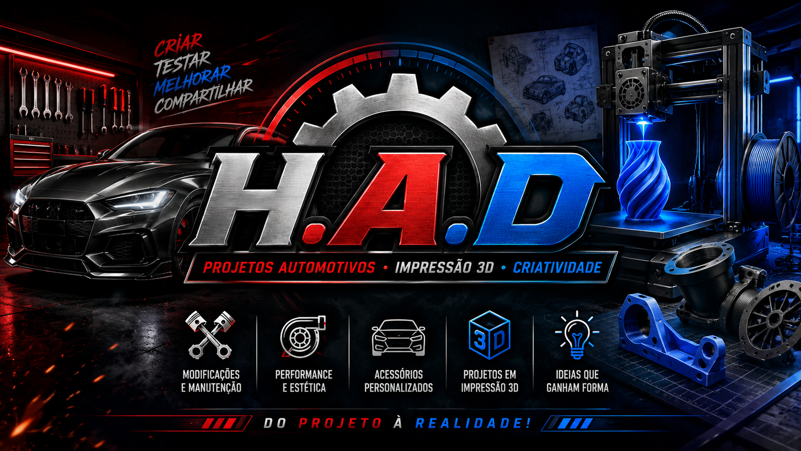 Capa da loja Maker 3dfabX