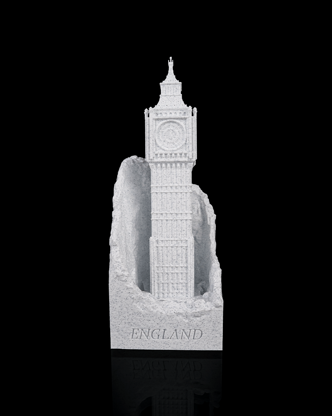 Big Ben Londres — peça impressa em 3D por Maker 3dfabX