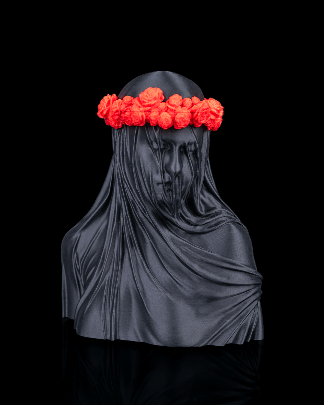 Veil of silence statue — peça impressa em 3D por Maker 3dfabX