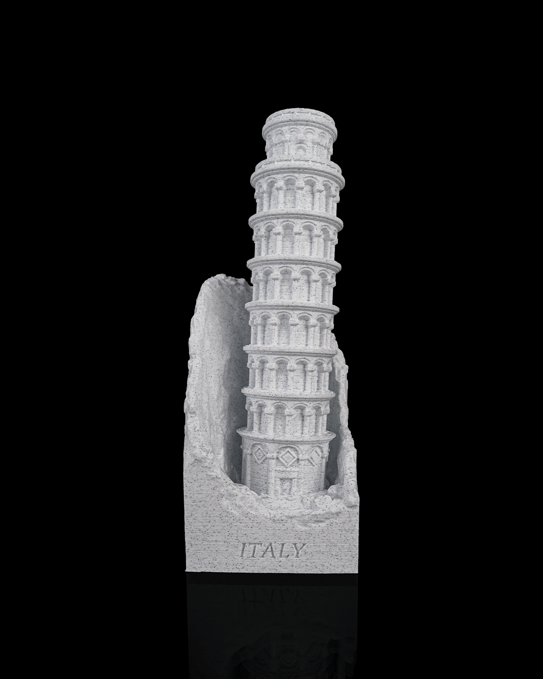Torre de Pisa — peça impressa em 3D por Maker 3dfabX