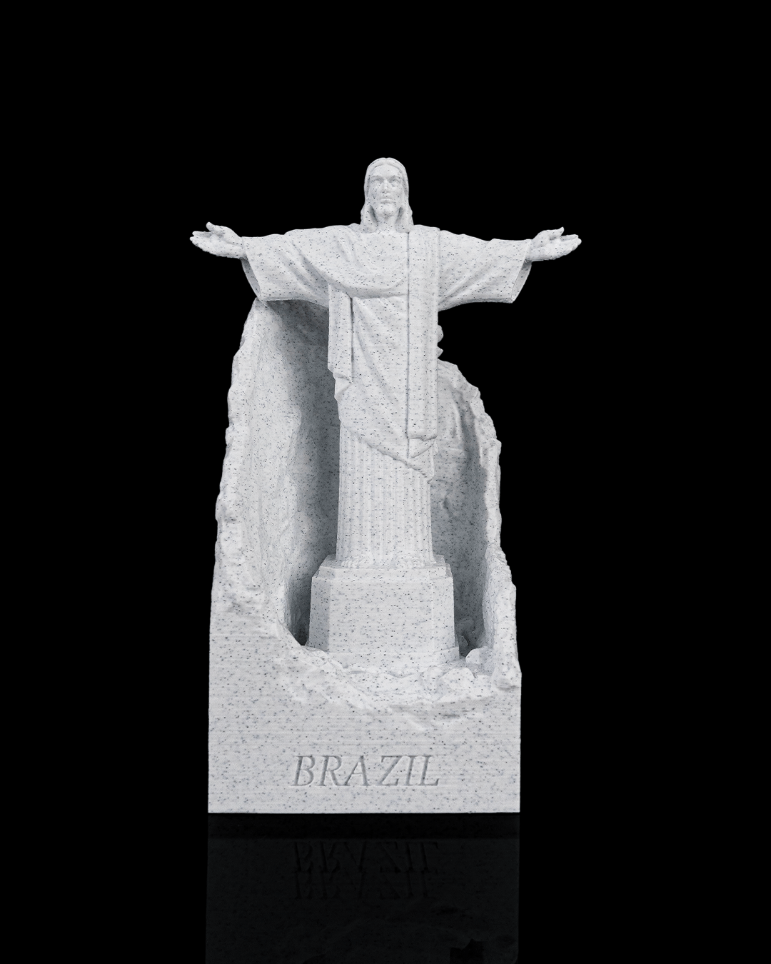 Cristo Redentor — peça impressa em 3D por Maker 3dfabX